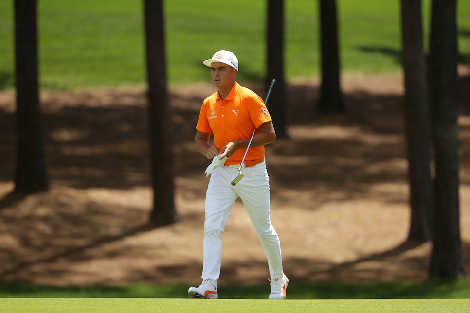 Rickie fowler hot sale orange pants